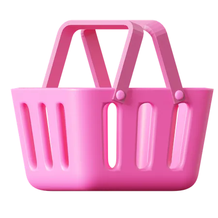 Empty Basket  3D Icon