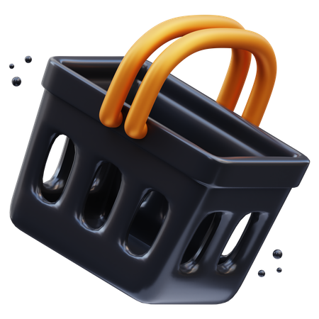 Empty Basket  3D Icon