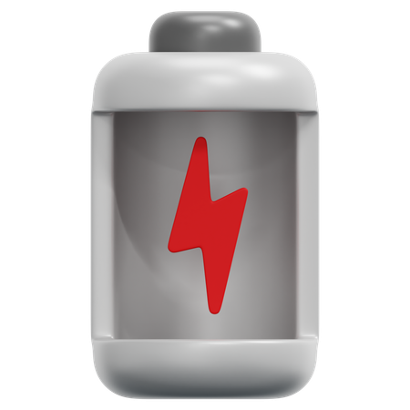 Empty Battery  3D Icon