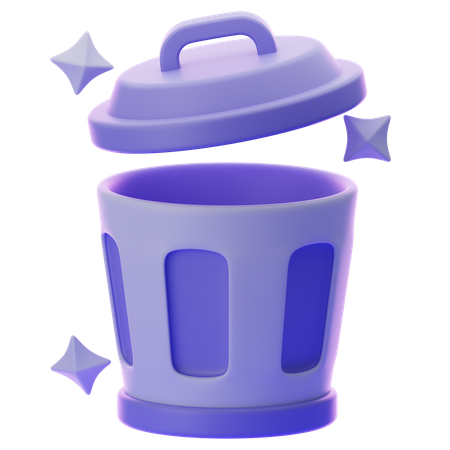 空の箱  3D Icon