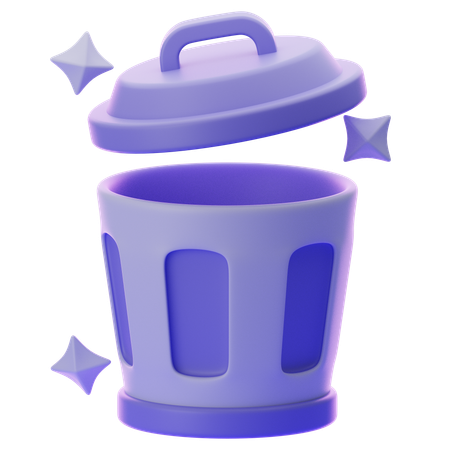 EMPTY BIN  3D Icon