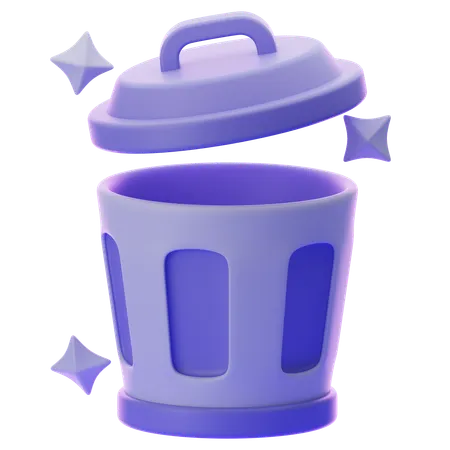 EMPTY BIN  3D Icon