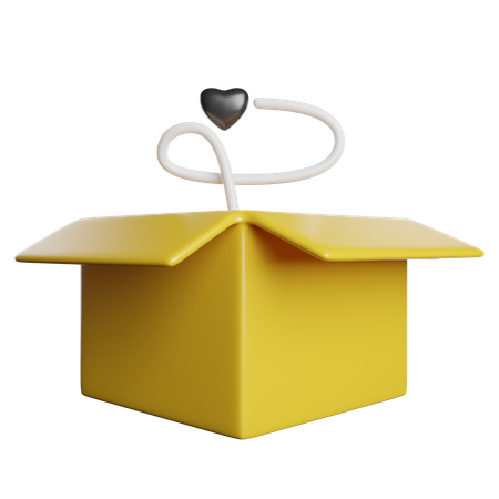 Empty Box  3D Icon