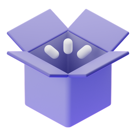 EMPTY BOX  3D Icon