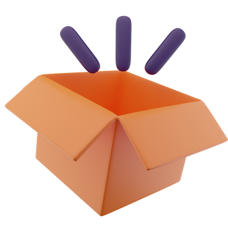 Empty Box  3D Icon