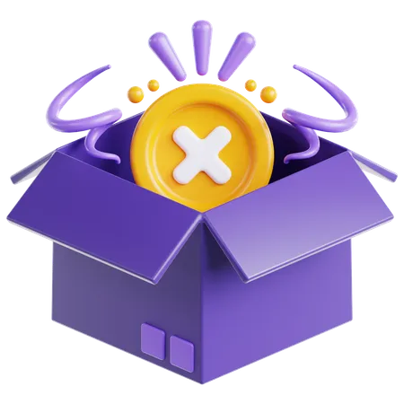 Empty Box  3D Icon