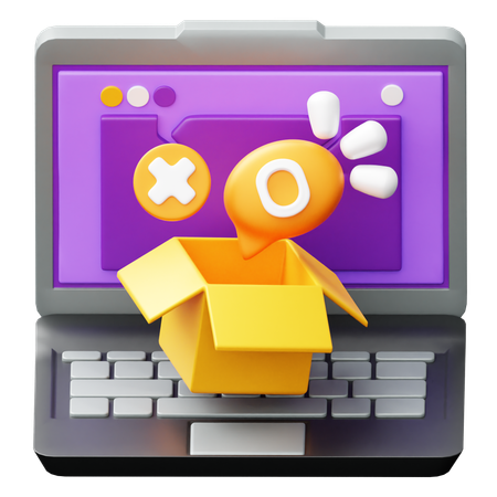 Empty Box  3D Icon
