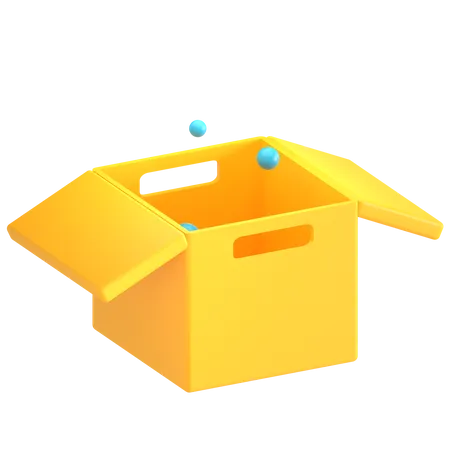 Empty Box  3D Icon