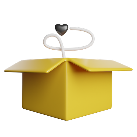 Empty Box  3D Icon