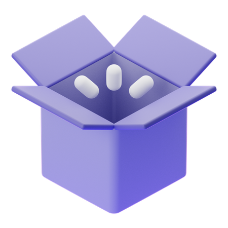 EMPTY BOX  3D Icon