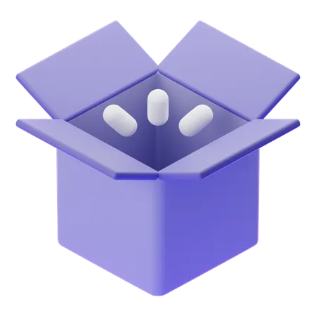 EMPTY BOX  3D Icon