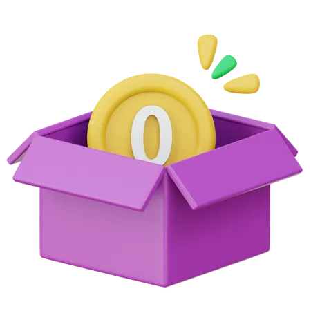 Empty Box  3D Icon