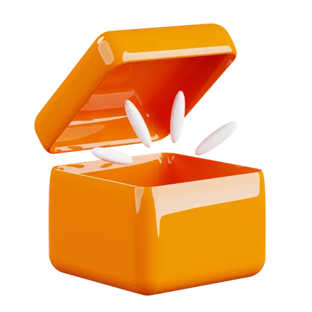 Empty Box  3D Icon