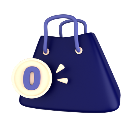 Empty Cart  3D Icon