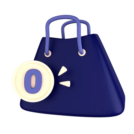 Empty Cart  3D Icon