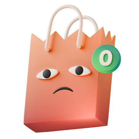 Empty Cart  3D Icon