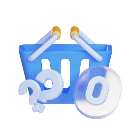 Empty Cart  3D Icon