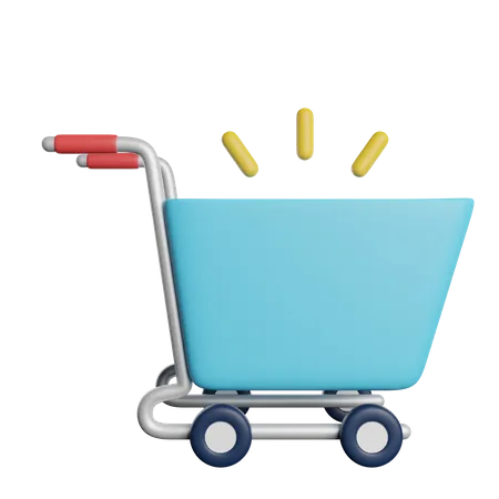 Empty Cart  3D Icon