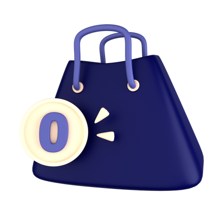 Empty Cart  3D Icon