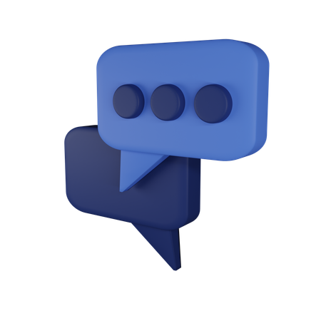 Empty chat  3D Icon