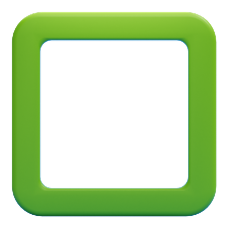 チェックボックスが空  3D Icon