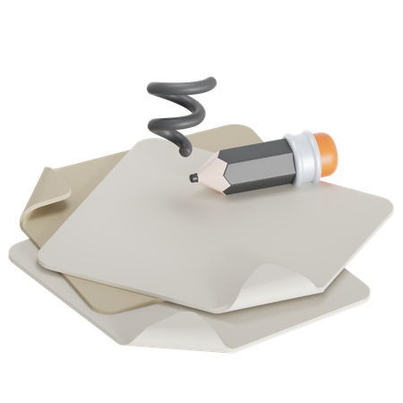 Empty content  3D Icon