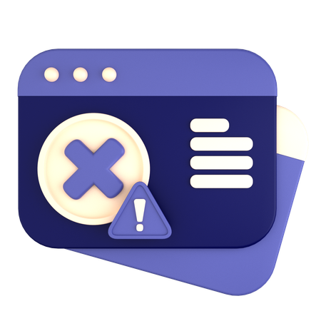 Empty Content  3D Icon