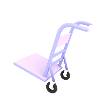 Empty Dolly  3D Icon