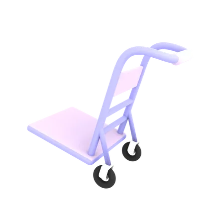 Empty Dolly  3D Icon