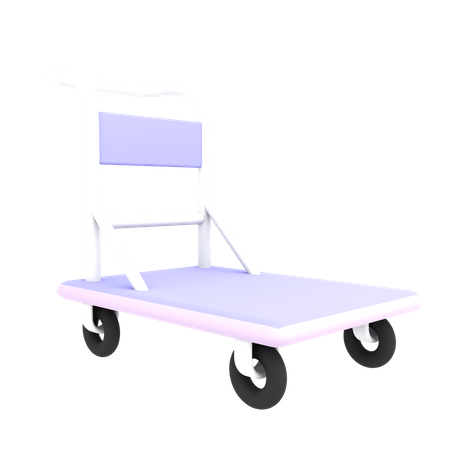 Empty Dolly  3D Icon