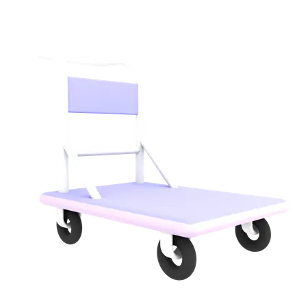 Empty Dolly  3D Icon