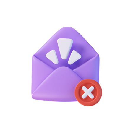 Empty Email  3D Icon