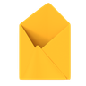 empty envelope 3d logos