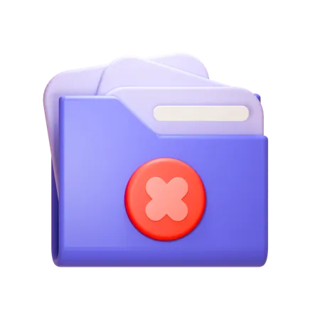 Empty Folder  3D Icon