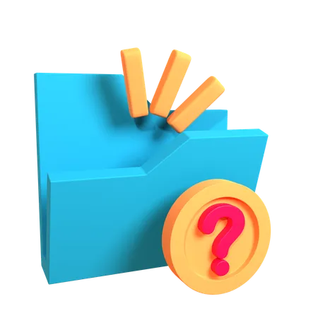 Empty Folder  3D Icon