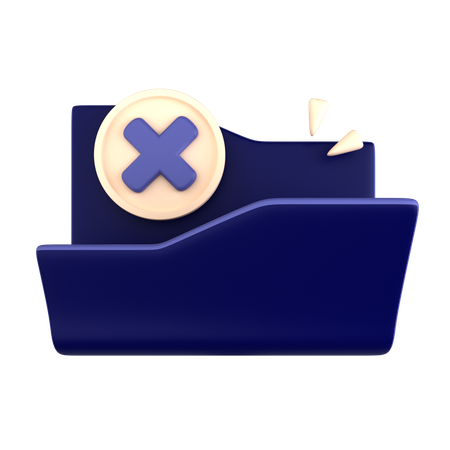 Empty Folder  3D Icon