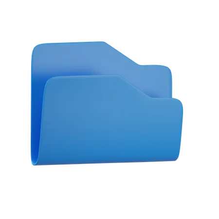 Empty Folder  3D Icon