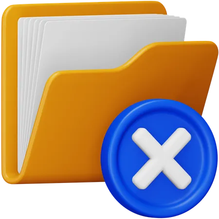 Empty Folder  3D Icon