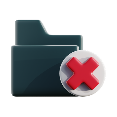 Empty Folder  3D Icon