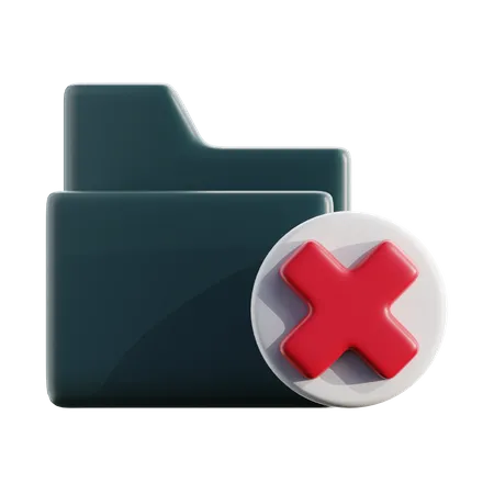 Empty Folder  3D Icon