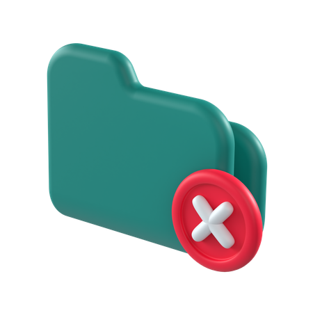 Empty Folder  3D Icon