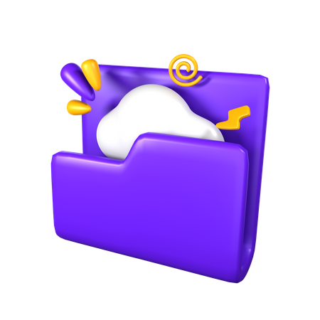 Empty Folder  3D Icon