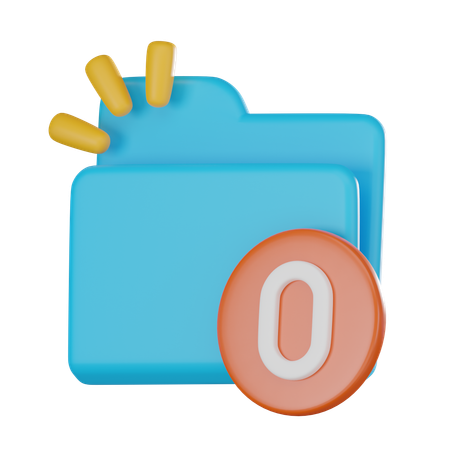 Empty Folder  3D Icon