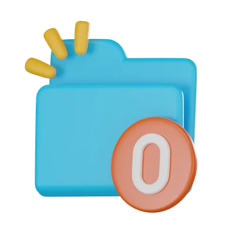 Empty Folder  3D Icon