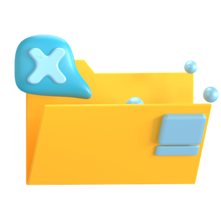 Empty Folder  3D Icon