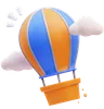 Empty Hot Air Balloon