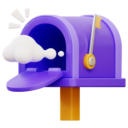 Empty Inbox  3D Icon
