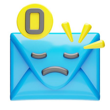 Empty Inbox  3D Icon