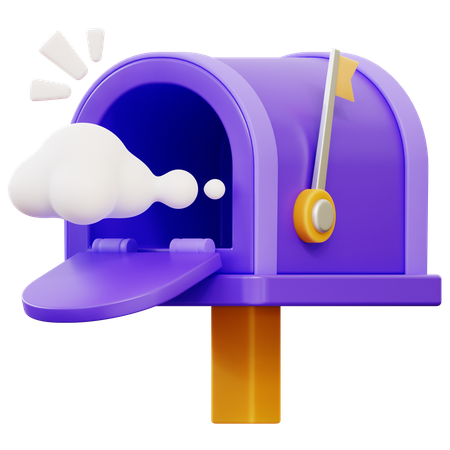 Empty Inbox  3D Icon