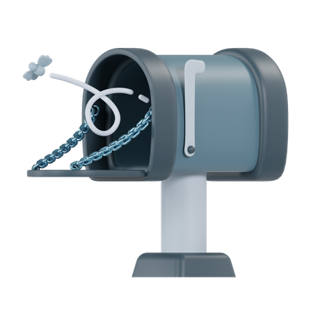 Empty Mail Box  3D Icon